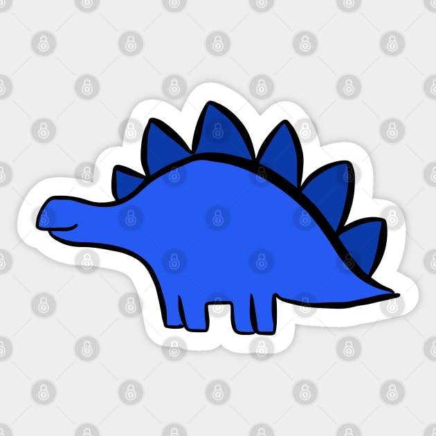 Dinosaur Friend Blue Stegosaurus